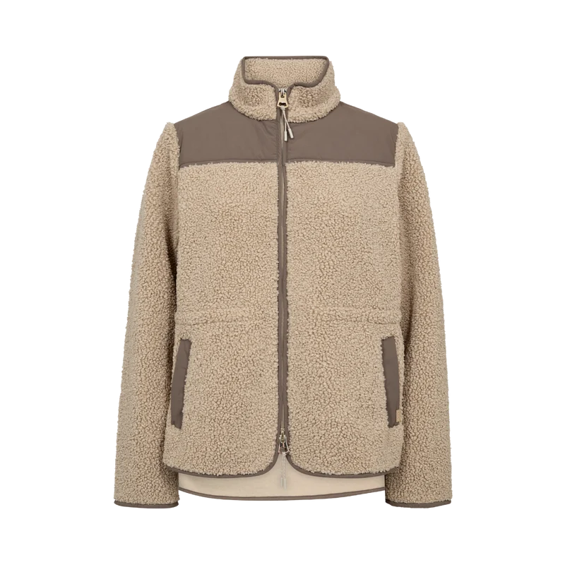 MMElisa Eli Teddy Jacket - Feather Gray