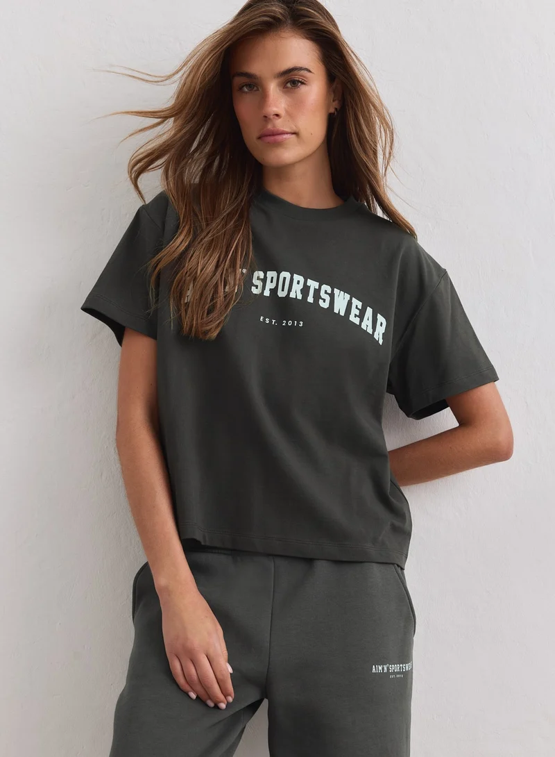 Dark Ivy Varsity Boxy T-shirt