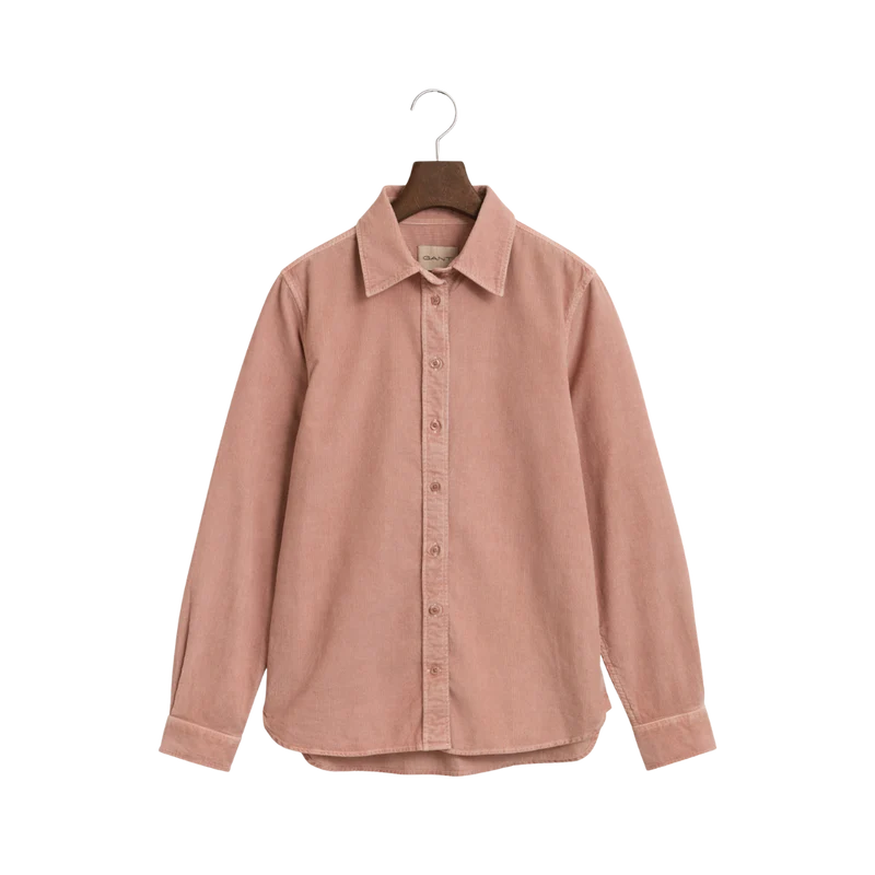 Reg Cord Shirt - Dusty Rose
