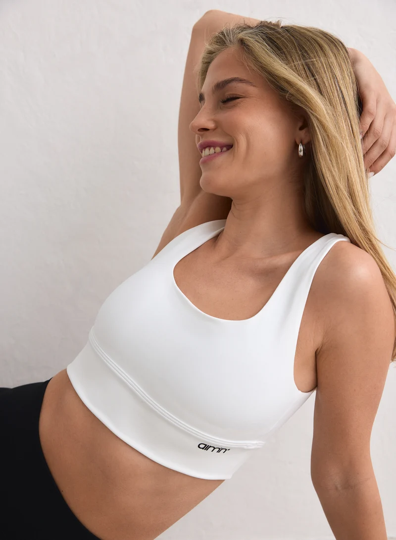White Core Bra