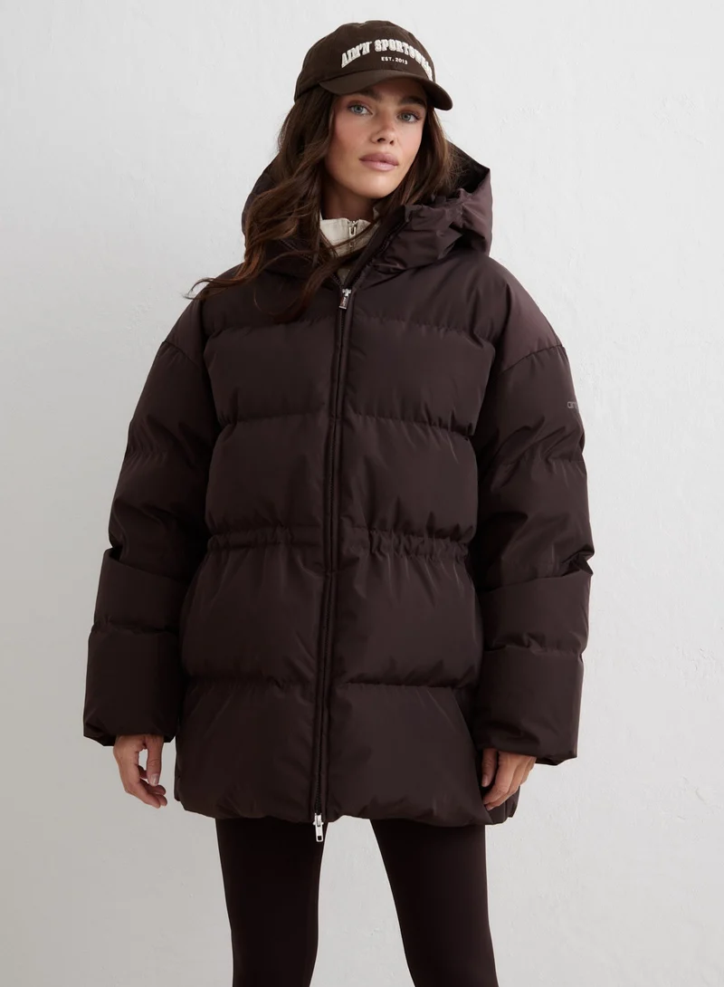 Cacao Moment Puffer Jacket