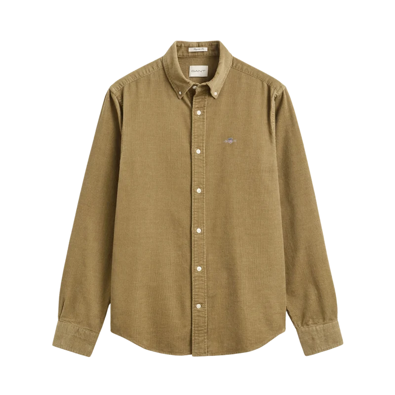Reg Corduroy Shirt - Light Taupe