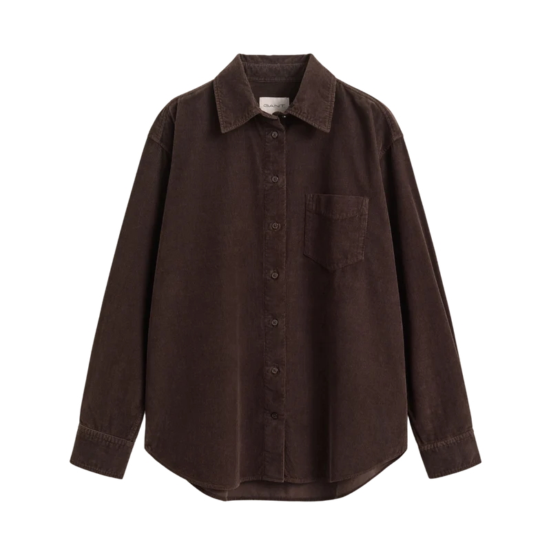 Rel Cordroy Shirt - Deep Brown