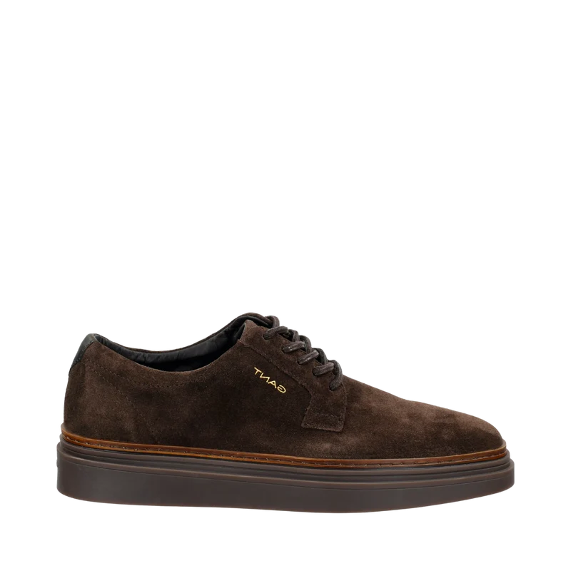 Kinzoon Low Lace Shoe - Espresso Brown