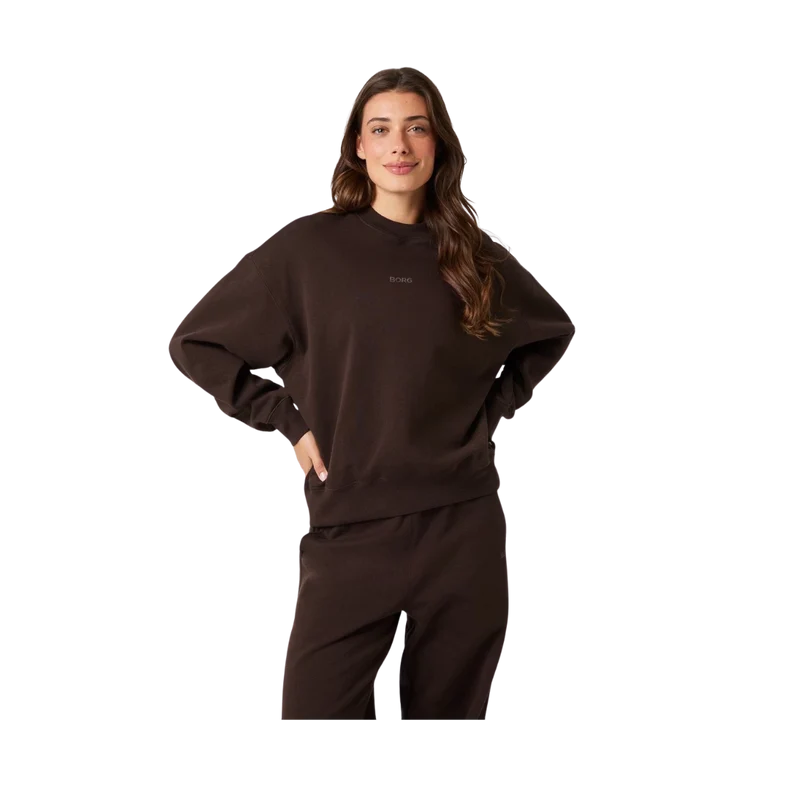 Studio Oversized Sweatshirt - Coffee Bean