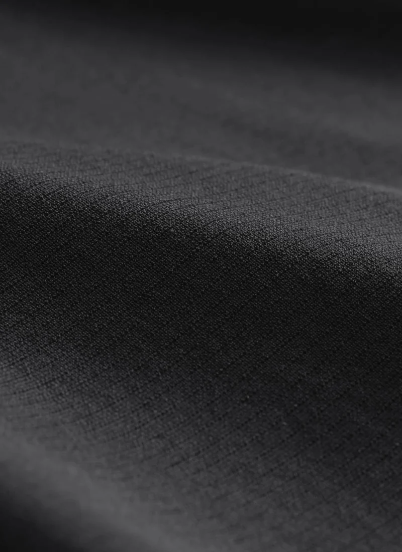 Seamless Waist Length Crewneck Short Sleeve