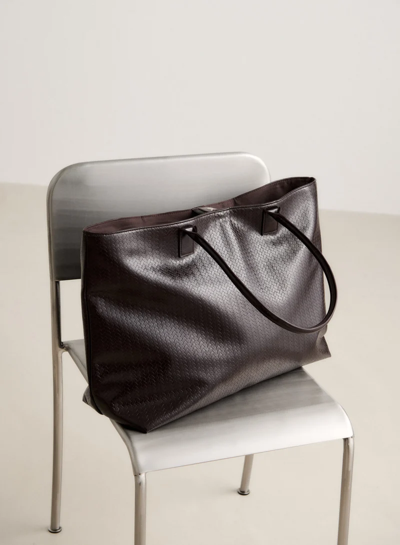 Braided Tote Bag