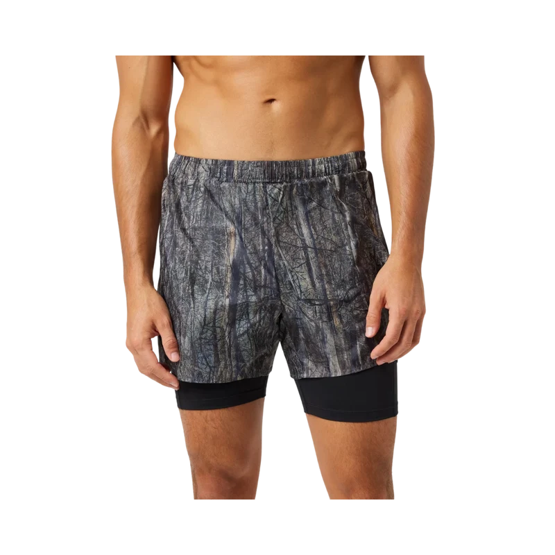 Borg Performance Shorts 2 In 1 - Forest 1
