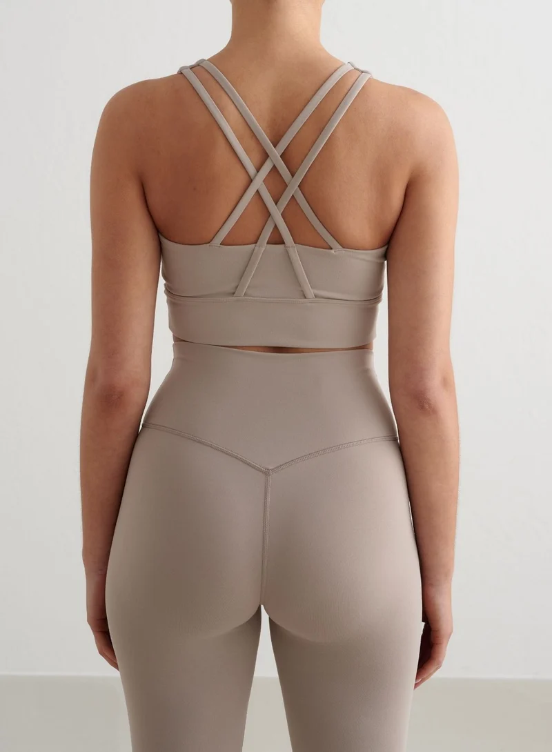Dark Clay Sense Sports Bra