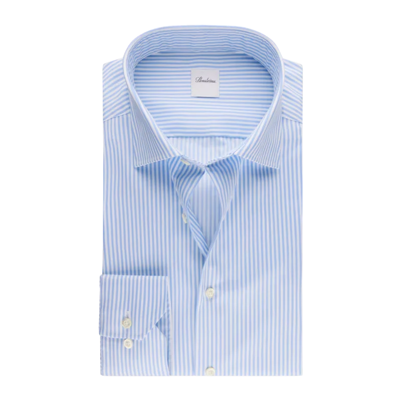 Slimline C75 RM cuff - Light Blue Stripe