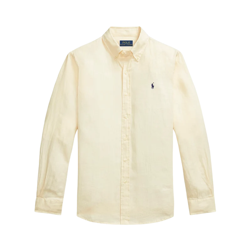 Long Sleeve Sport Shirt - Full Cream