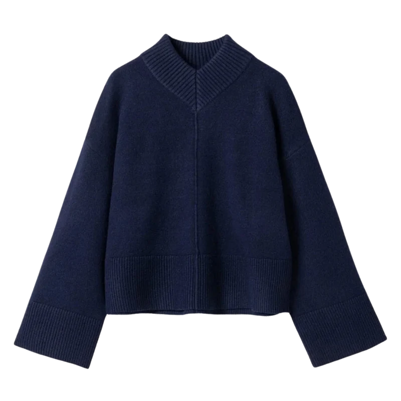 Maidie Knit - Navy Blue