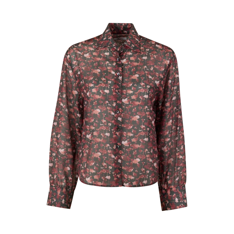Karina Shirt - Black Pattern
