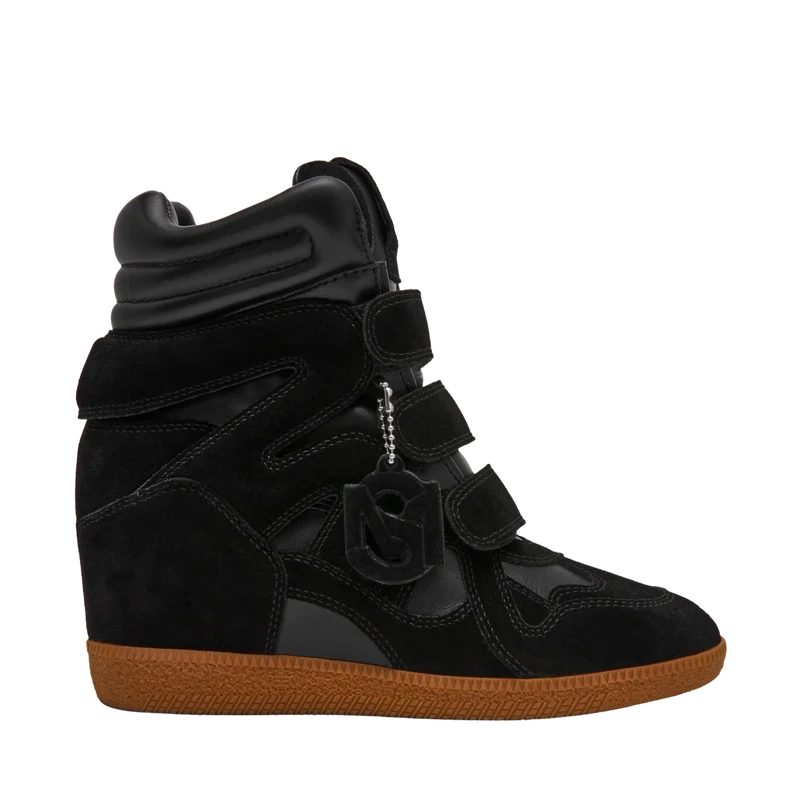 Mavis - Black Suede