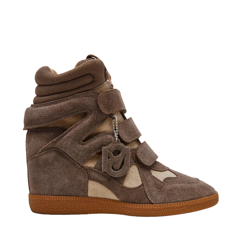 Mavis - Taupe Suede