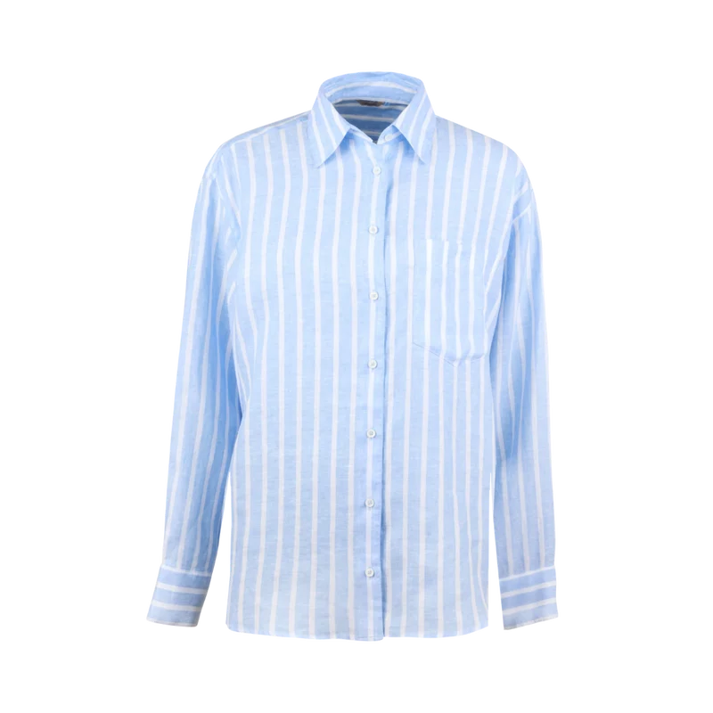 Jackie Shirt - Blue Stripe