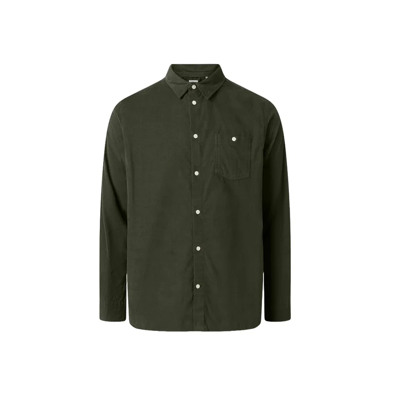 Dune Regular Corduroy Shirt - Green