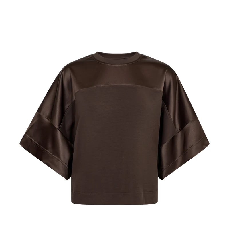 MMLela O-SS Satin Sweatshirt - Delicioso
