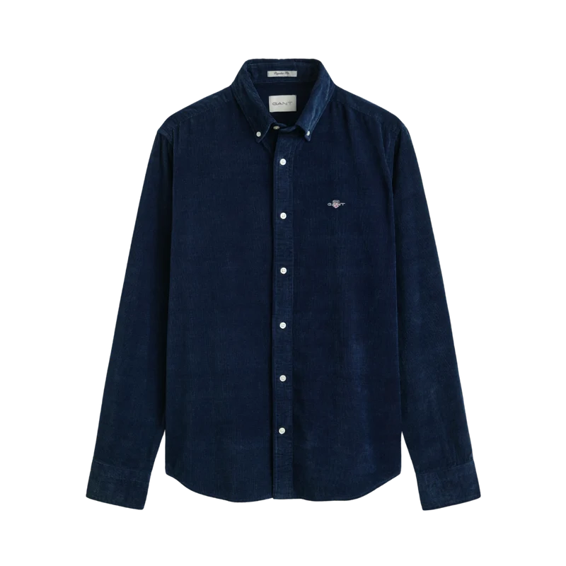 Indigo Cord Shirt - INDIGO