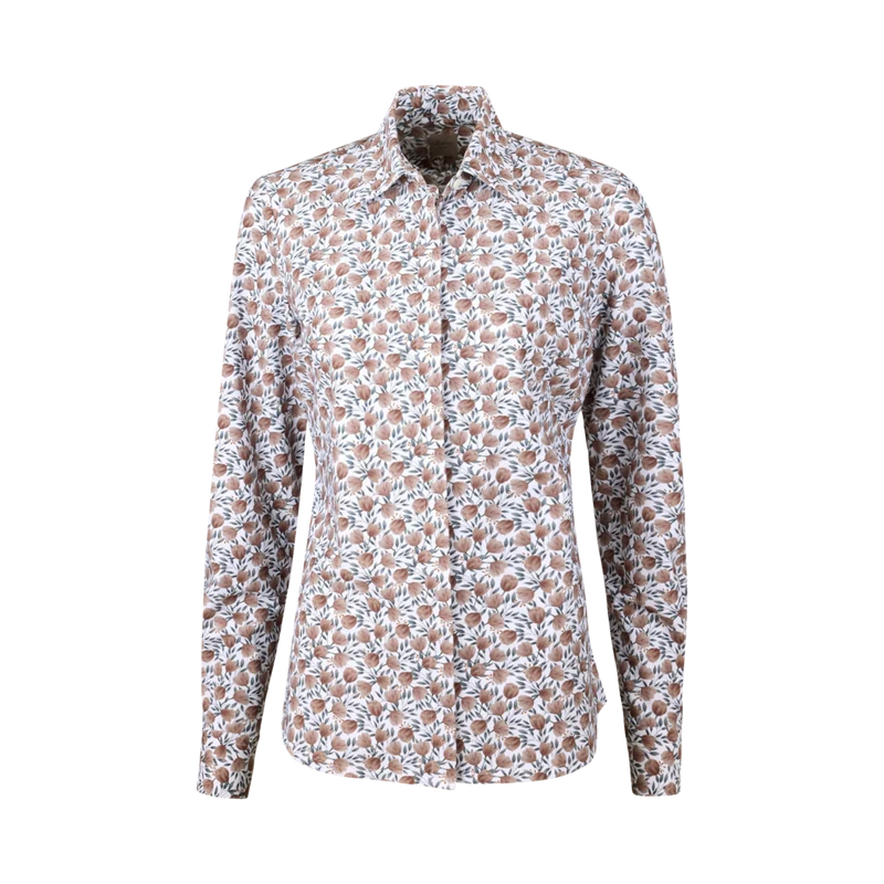 Sofie Shirt - Offwhite Pattern