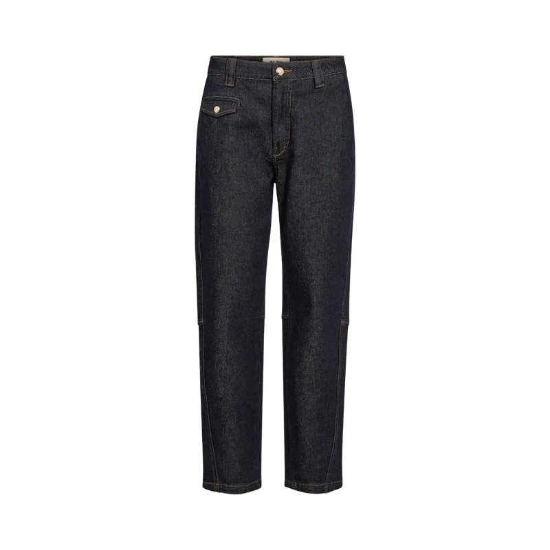 MMAymen Chino Denim Jeans - Dark Blue