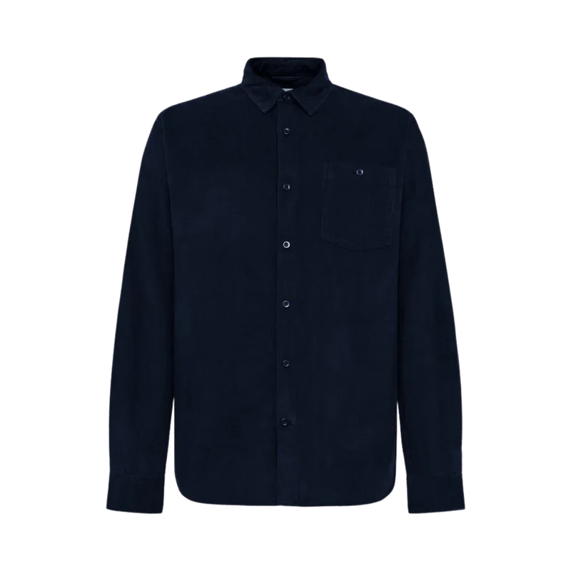Dune Regular Corduroy Shirt - Night Sky