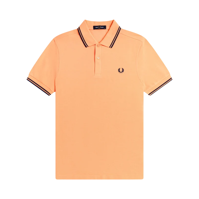 Twin Tipped FP Shirt - Peach / French Navy / French N
