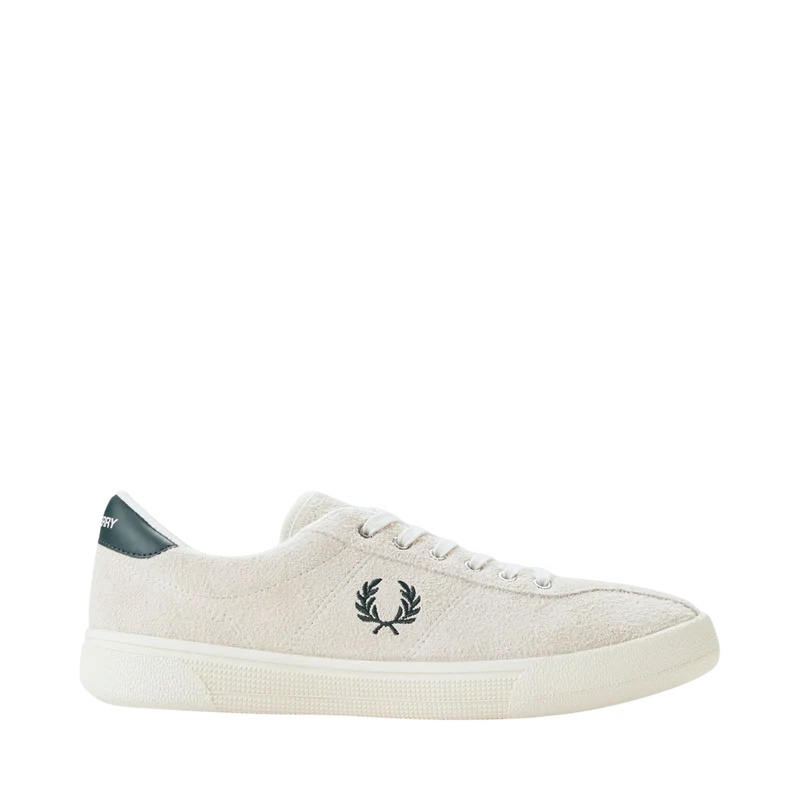 Tennis Shoe Suede - Ecru