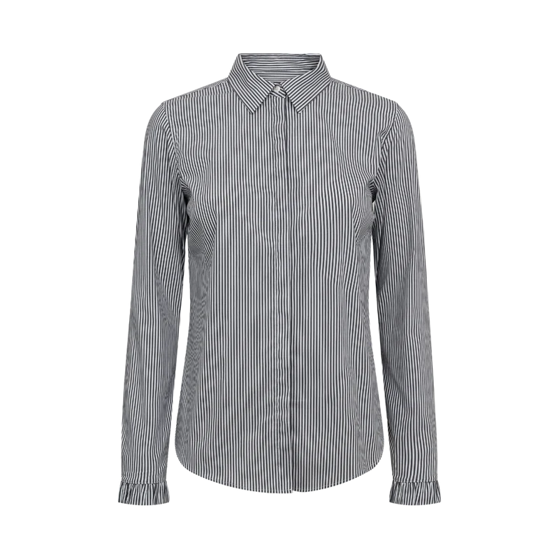 MMMattie Flip Stripe Shirt - India ink