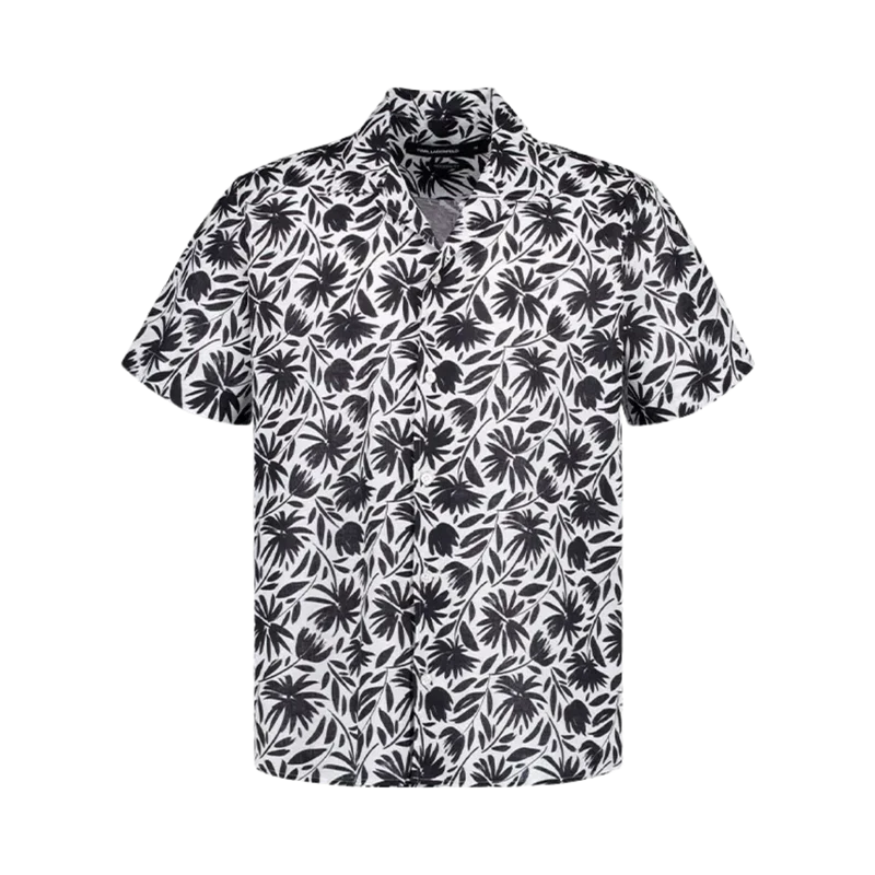Shirt Modern Fit 1/2 - White/Black