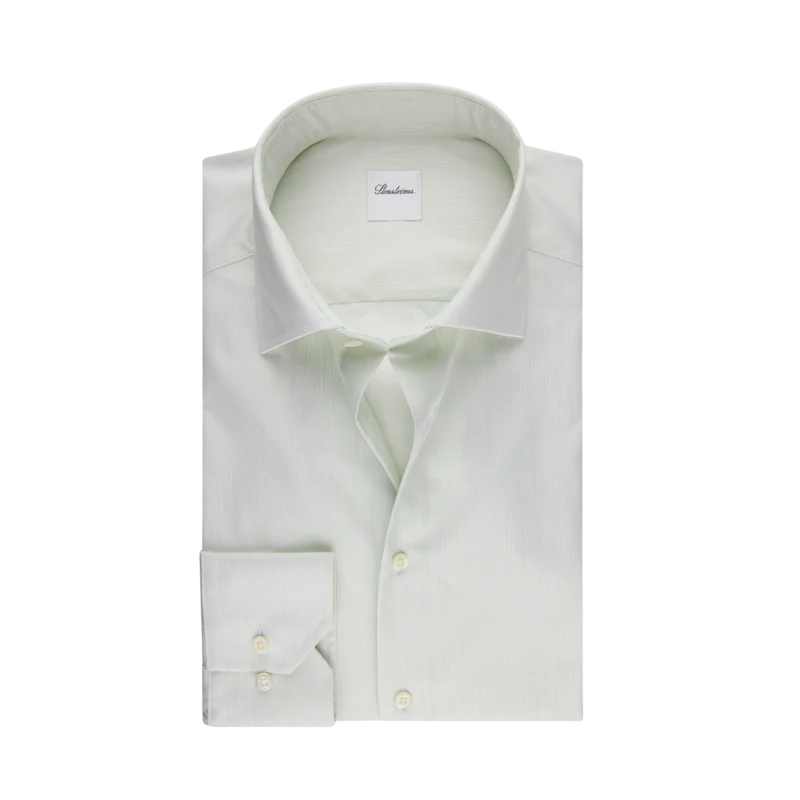 Slimline C77 RM cuff - Light Green Stripe