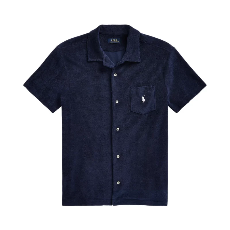 Terry Camp Shirt - Navy