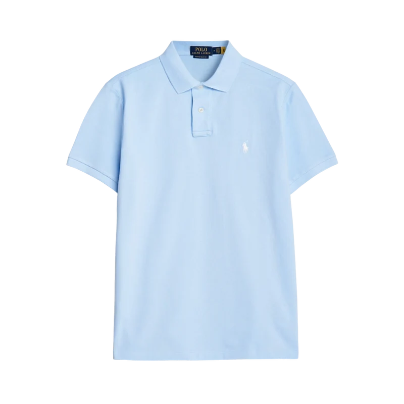 Custom Slim Fit Polo - 013 Office Blue