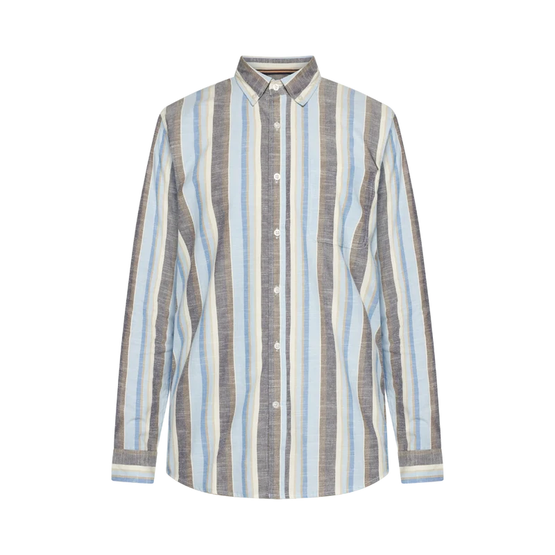 GustavSi Slub Stripe - Blue Captain