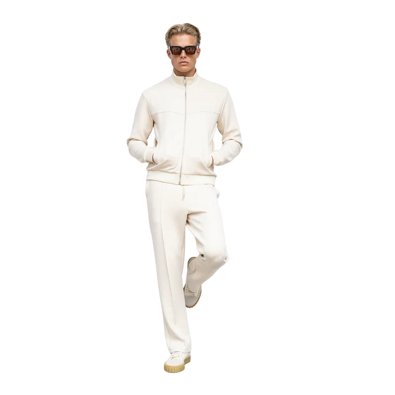 Akino Track Pants - Ecru
