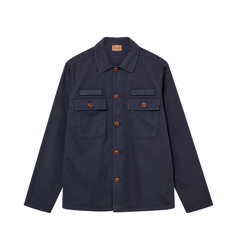 MMGMarcello Porro Uniform Overshirt - Navy