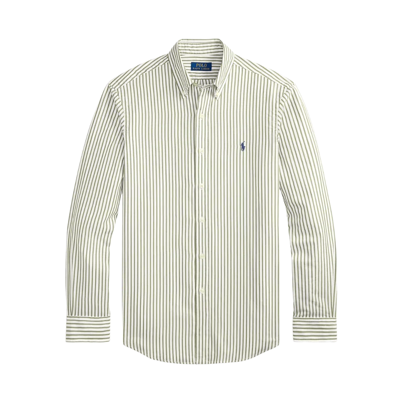 Woven Sport Shirt - White Garden Trail