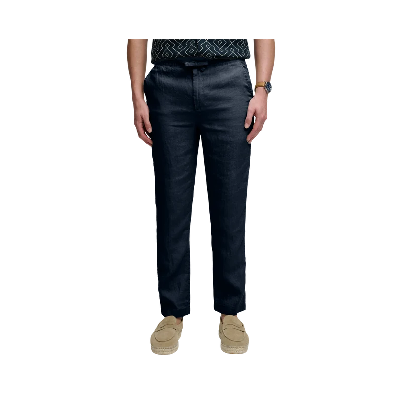 Merchant Linen Pant - Eclipse Navy