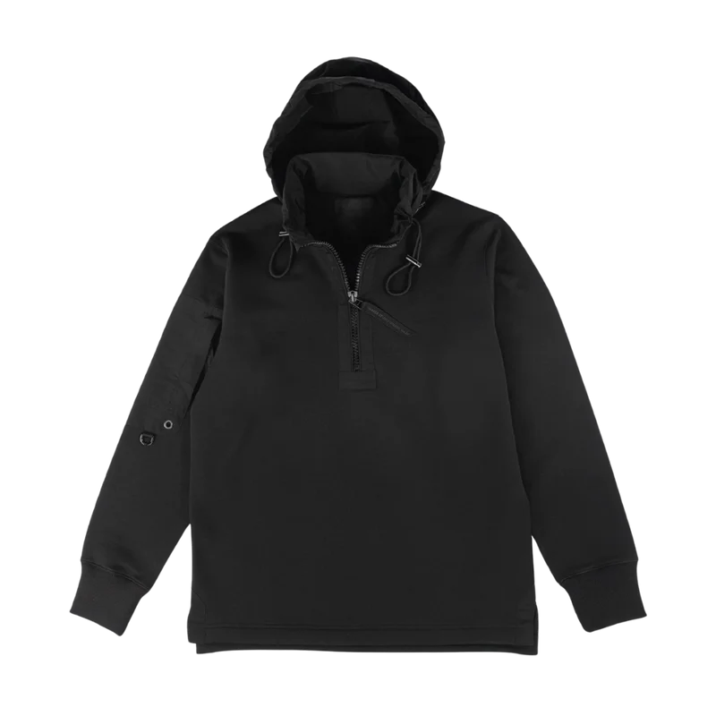 Half Zip Sweater - Black