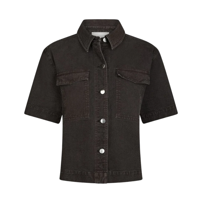 Tiki Solid Shirt - Brown