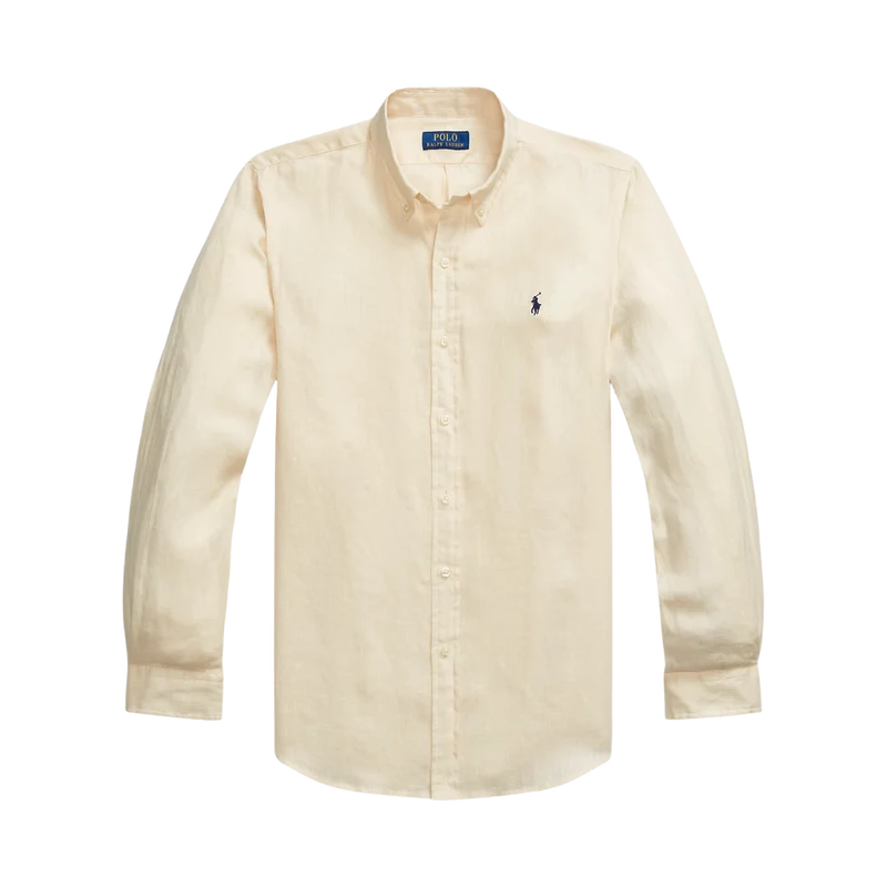 Long Sleeve Sport Shirt - Full Cream