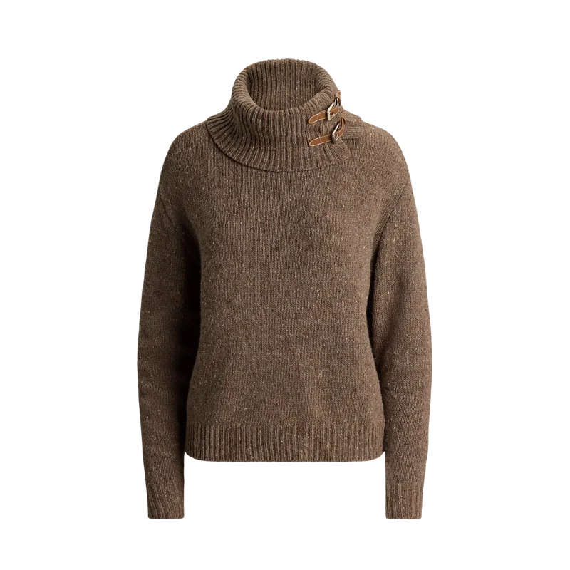 Lakiat Pullover - Taupe Brown Heather Donegal