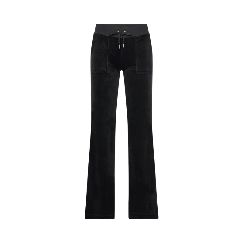 Layla Low Rise Pocket Pant - Black