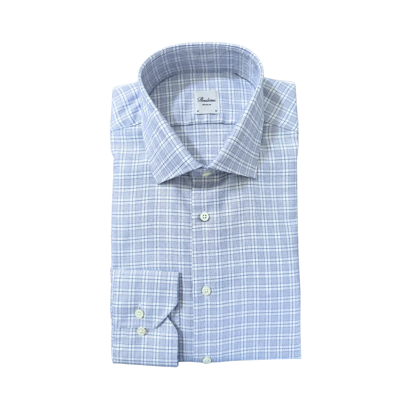 Regular C77 RM Cuff - Dark blue check