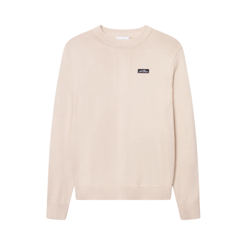 Gary Patch Crewneck Knit - Ivory