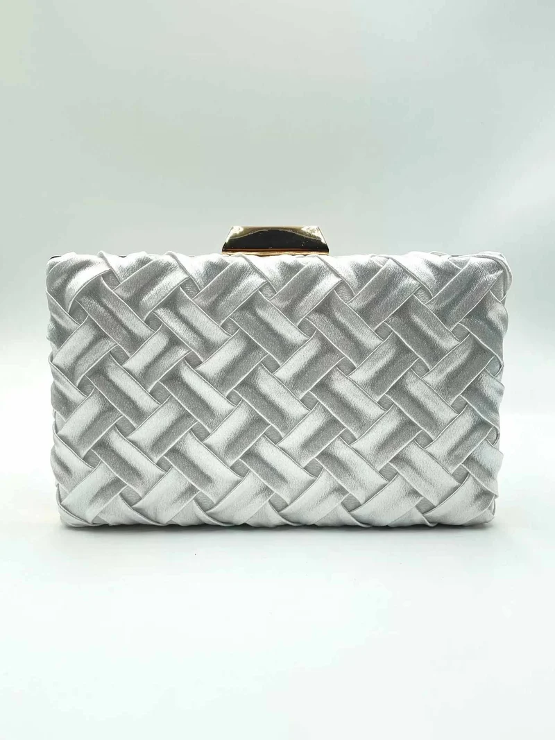 Fashion Woven Banquet Clutch Bag