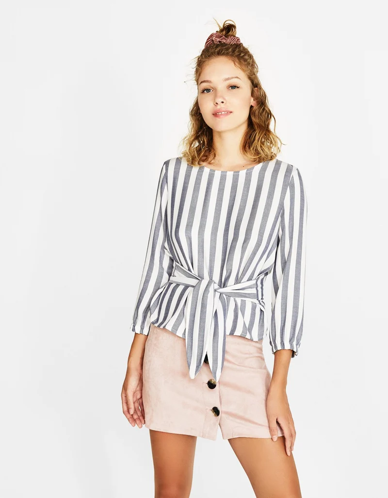 Fit Plaid Linen Shirt