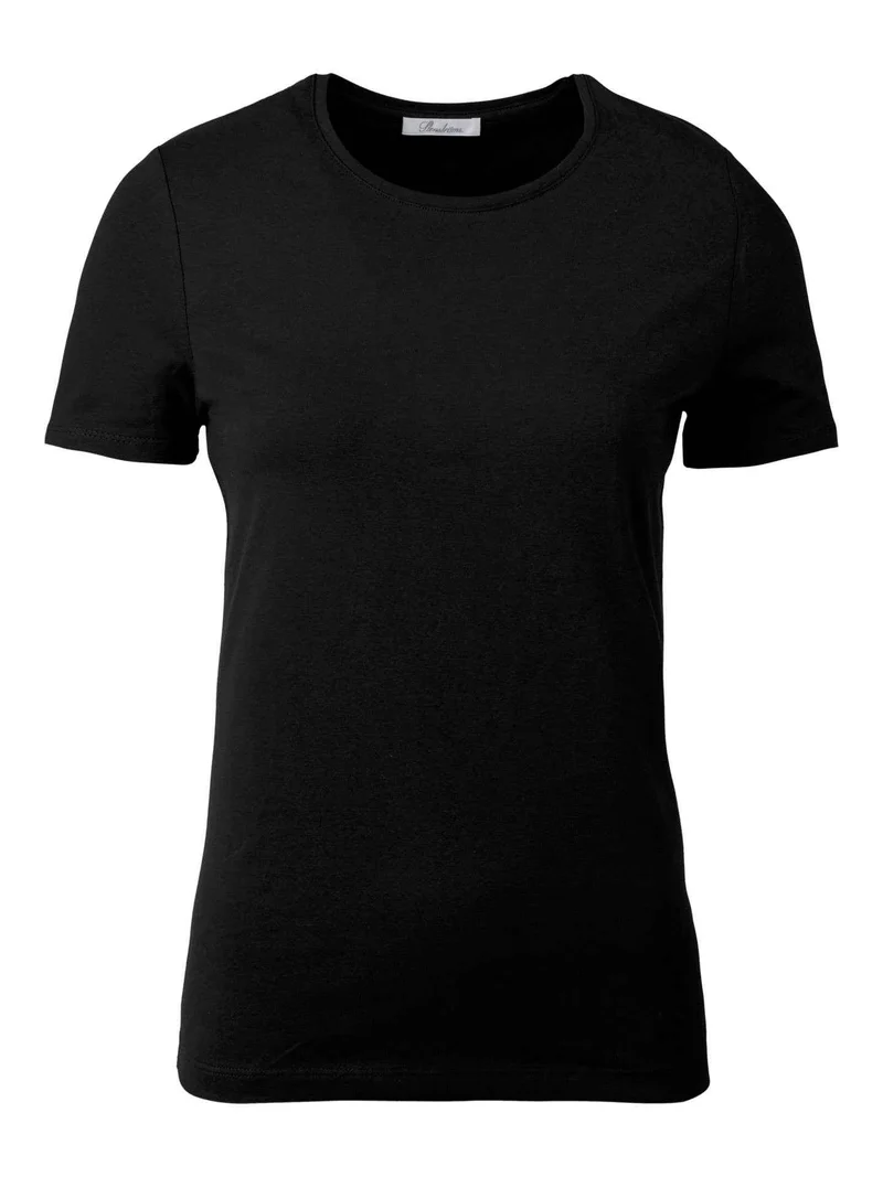 Svart Samina Jersey T-shirt
