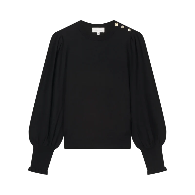 NOOS Molly Balloon Pullover - Black