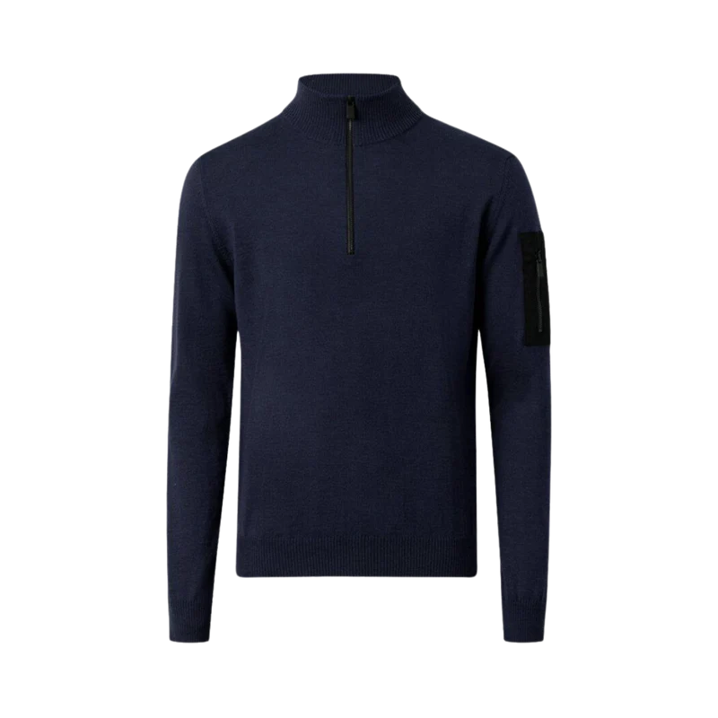 Lucca 1/2 Zip - Navy